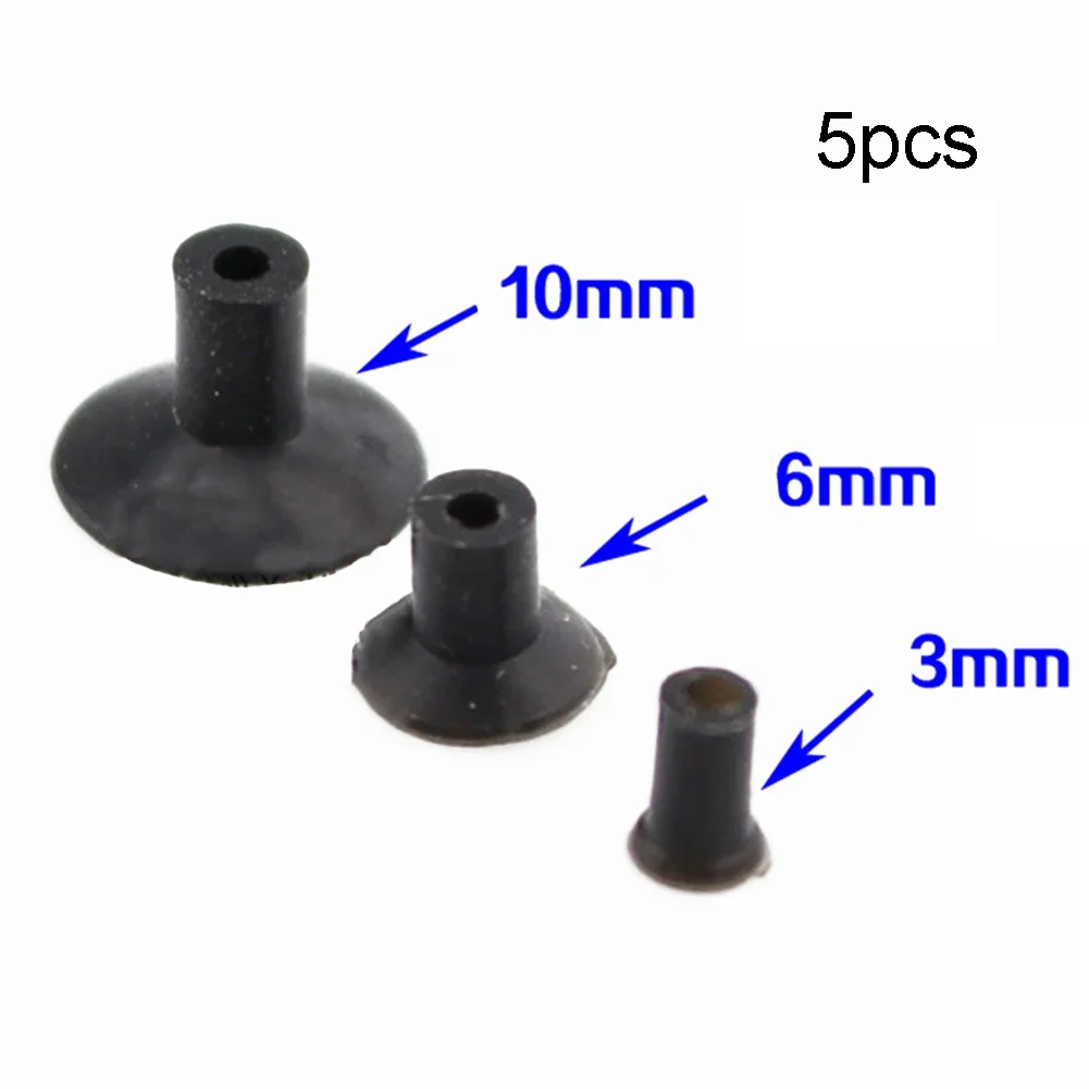 5 sztuk przyssawka próżniowa przyssawka 3/6/10mm przyssawki IC akcesoria ściągacz Picker elektronika DIY części do narzędzi ręcznych