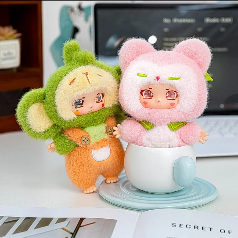 

Новая виниловая плюшевая кукла с лицом, кукла, креативная модная игровая плюшевая игрушка-подвеска, детский подарок на день рождения
