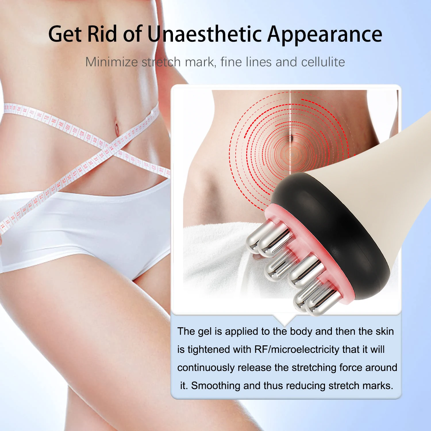 جهاز تجميل تنحيف الجسم لشد الوجه EMS ، تجديد شباب جلد الفوتون ، جهاز شد ، إزالة تجاعيد أكياس العين #5