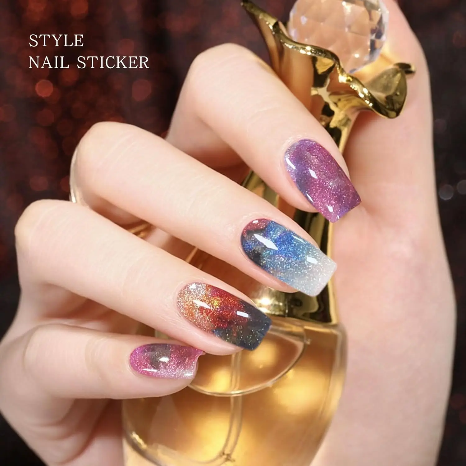 

20-пальцевый водонепроницаемый полуотверждающий лак для ногтей, клейкая гелевая наклейка для ногтей, закалка фар для длительного украшения ногтей