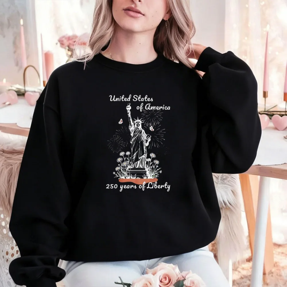 

Термокуртка с капюшоном «250 лет Свободы США»: Патриотический цветочный дизайн к 4 июля, подарок на День независимости, американский стиль, зимняя теплая толстовка