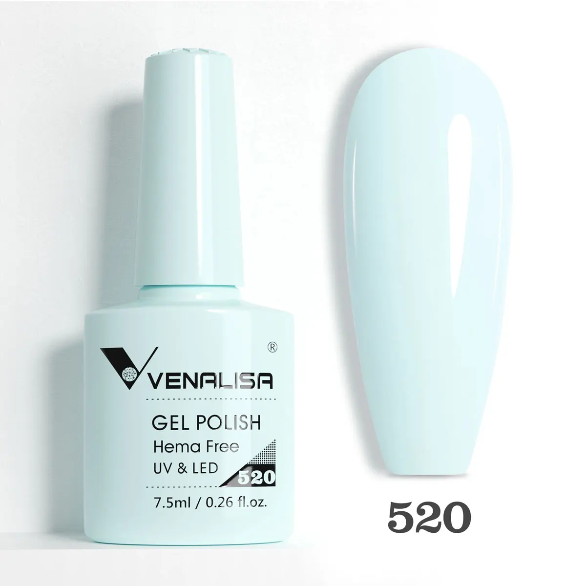 Venalisa 7,5 ml HEMA FREE Jelly Nude Pink Nagelgellack, Soak Off UV-LED-Gellack, Nagelmaniküre-Lack – Detail 25