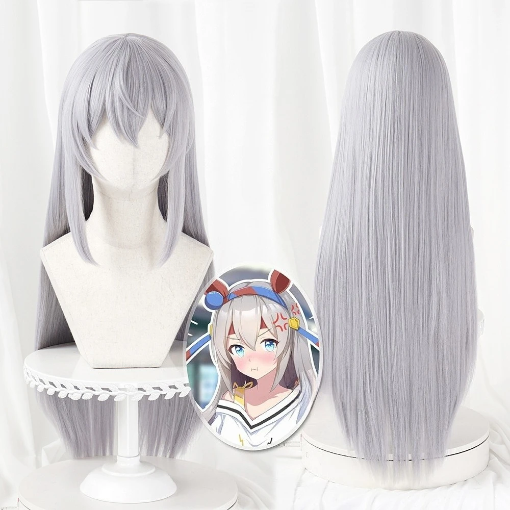 

Uma Musume Pretty Derby Gold Ship Косплей Парик Аниме Ролевая игра Вечеринка Синтетические волосы Парики из термостойкого волокна