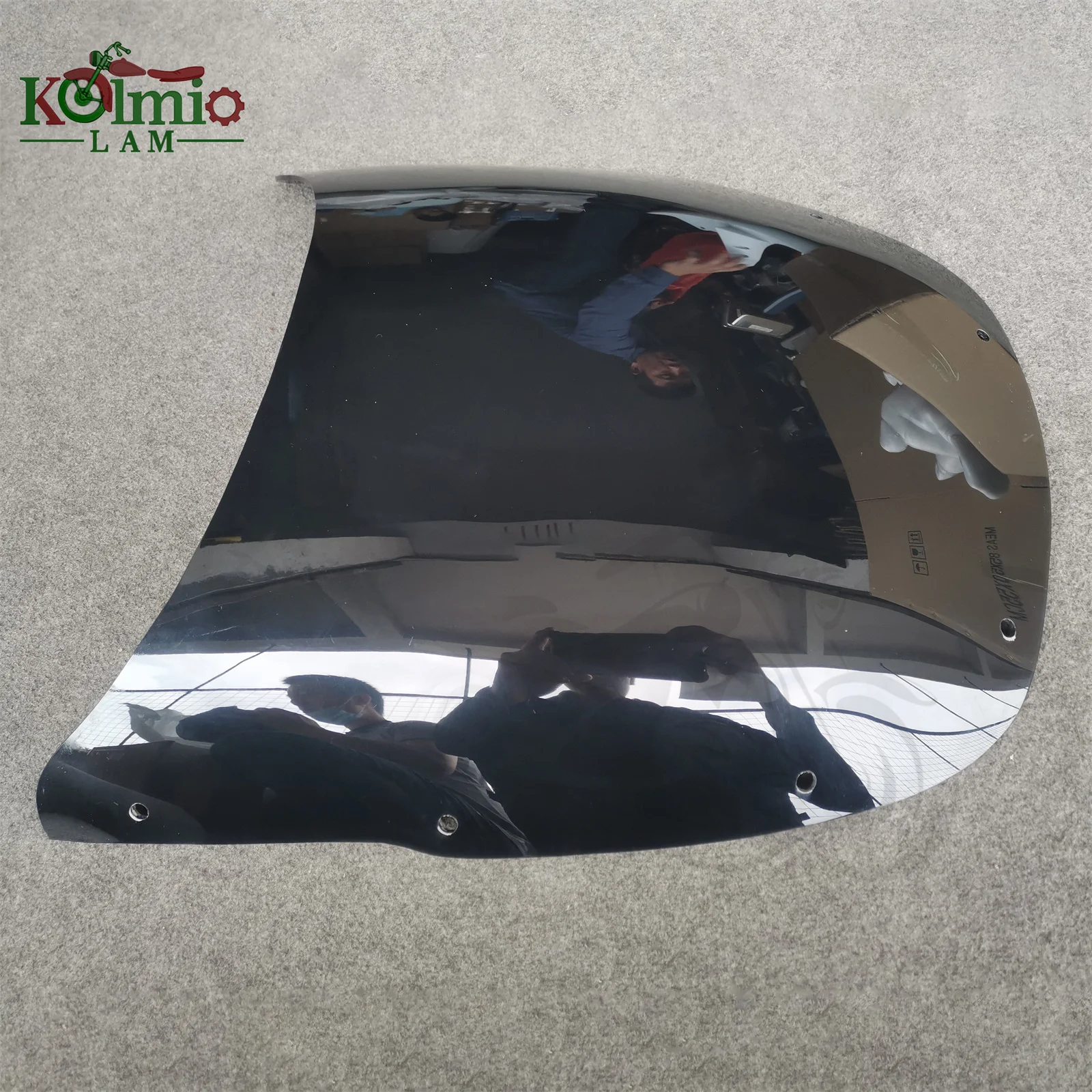 Motorcycle  Windshield Windscreen Fit for Kawasaki Ninja ZX6R 1995 1997 1996 ZX-6R BLACK ZX 6R 95 96 97 Wind screen ZX600F