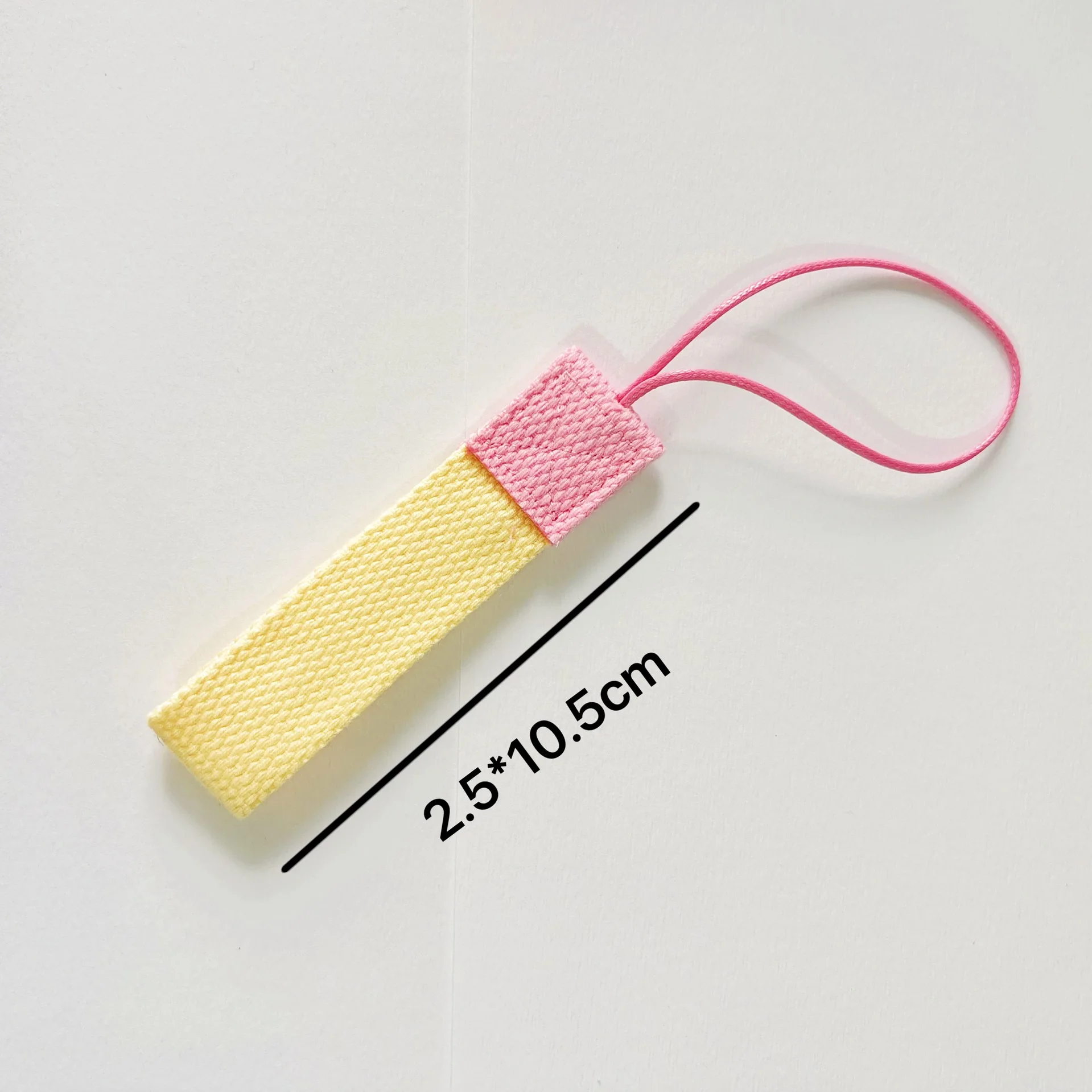 Custom LOGO Keychain Blank Candy Color Personalize Name Ribbon Short Phone Rope Luggage Tag WaterCup Label USB Webbing Wholesale