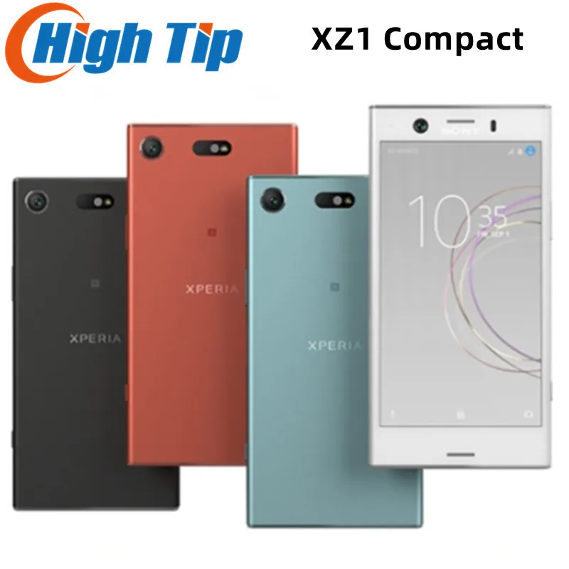 Unlocked Original Sony Xperia XZ1 Compact Mobile Phone 4.6