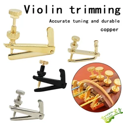 Violin trimmer hook tuner trimmer screw gong wire twist metal tools material accessories