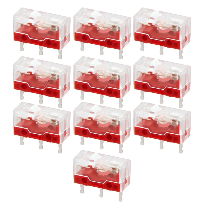 10Pcs High Sensitivity 55GF MicroSwitch Switches Limit Switches for PC Dropship