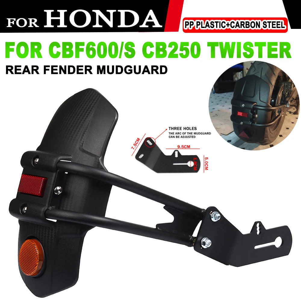 

For Honda CBF600 CBF600S CBF 600 CB250 Twister CB500X Motorcycle Accessories Rear Fender Mudguard Splash Guard Protector Cover