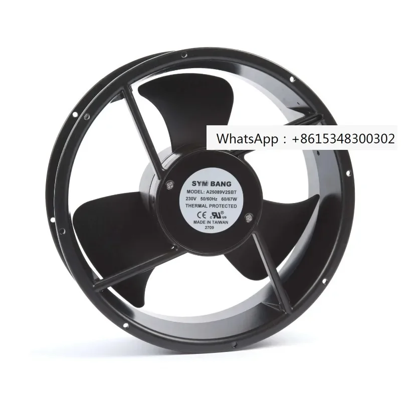 

A25089V2SBT 220 В 50/60 Гц60/67 Вт оригинальный импортный вентилятор SYMBANG с большим объемом воздуха