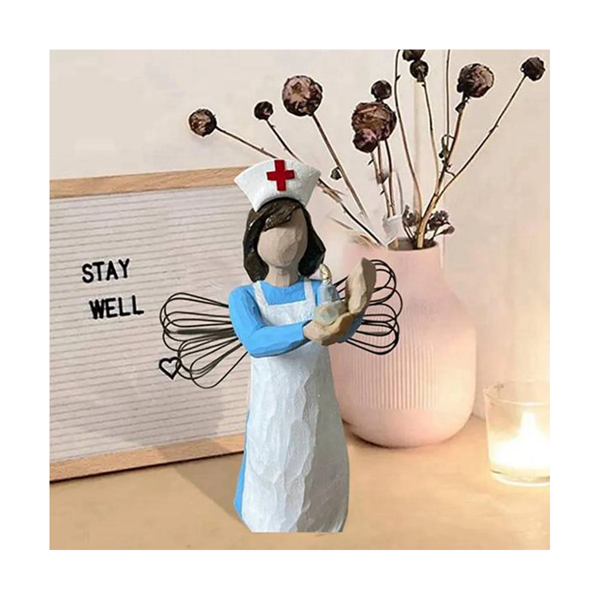 Angel Figurine of Friendship Nurse Figurine Memorials Gifts Angel of Friendship Gifts Nurse Figurine Gifts for Owners A