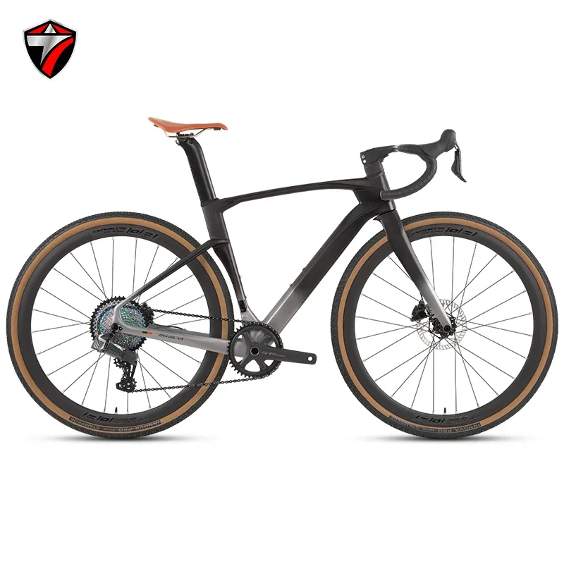 TWITTER GRAVEL-V3 GRX RX400-20S,Electronic Shifting Hydraulic Disc Brakes T900 Carbon Fiber Road Bike bicycle 700*40c велосипеды