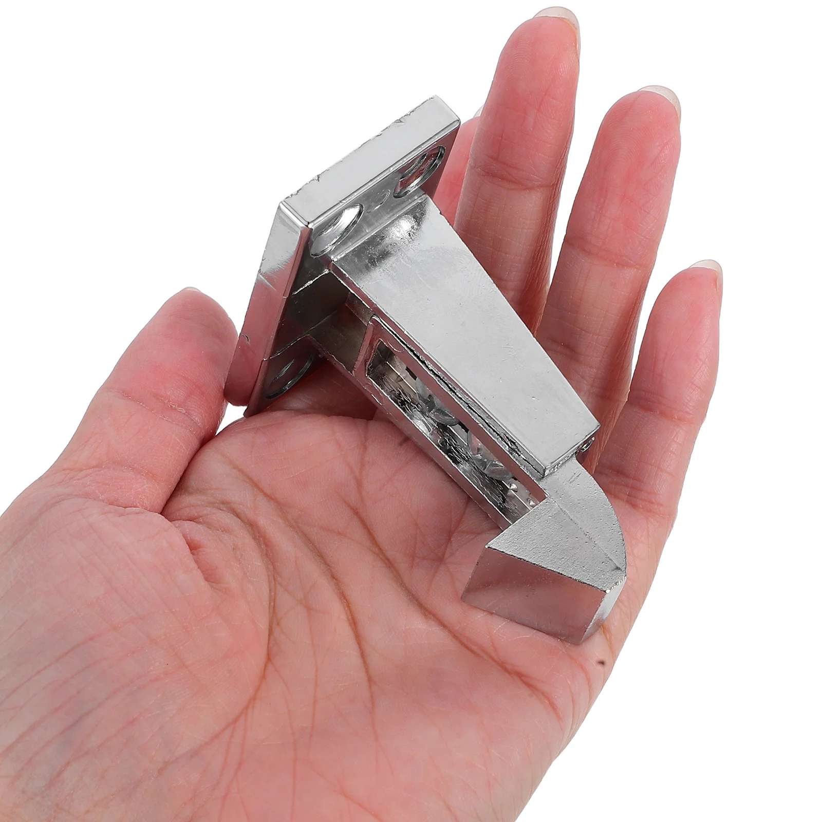 

1Set Refrigerator Latch Hook Zinc Alloy Heavy Duty Adjustable Lock Freezer Door for Rv Cooler Hook Latch Lock for Door