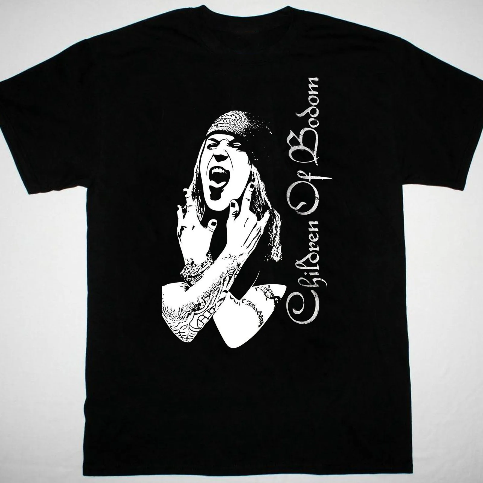 Alexi Laiho Children of Bodom Men T shirt Black All Sizes XX334