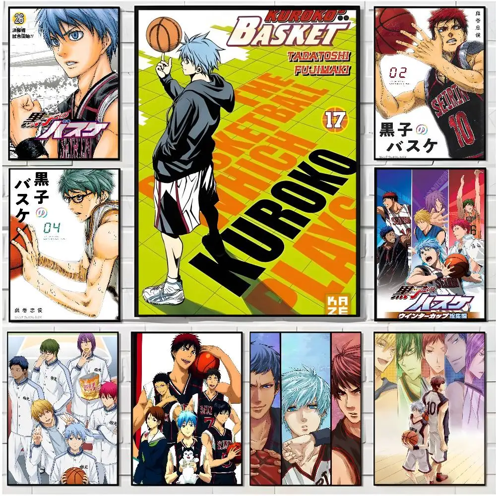 

ANIME K-Kuroko no Basuke Poster HD art poster for home living room bar office decoration sticky waterproof