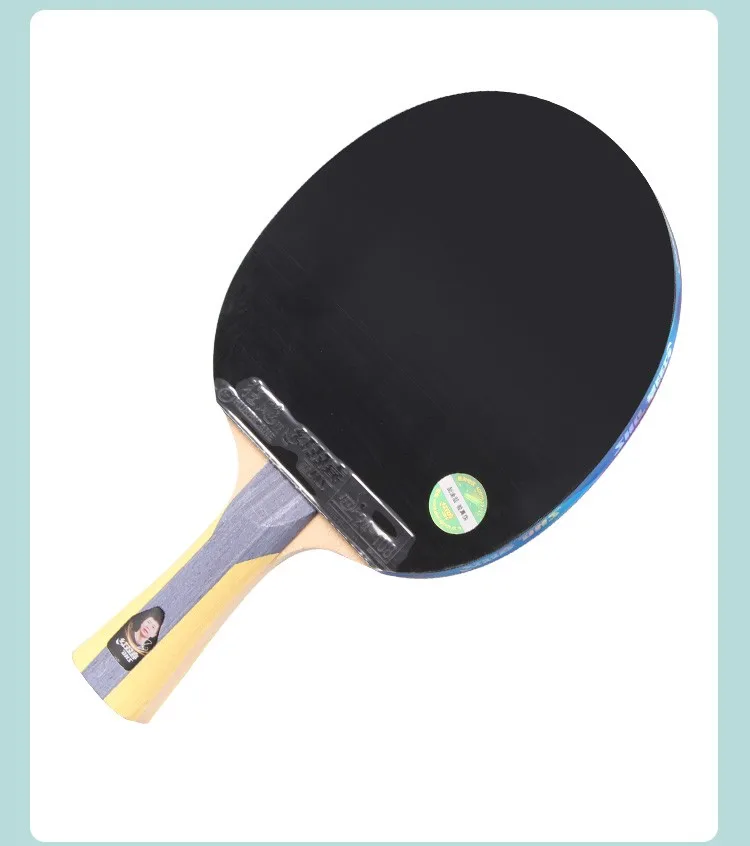 DHS H4002 4/5/6 Sterne Tischtennisschläger H5002 H6002 Ping-Pong-Schläger Professioneller Holzschläger mit Klebegummi – Detail 22