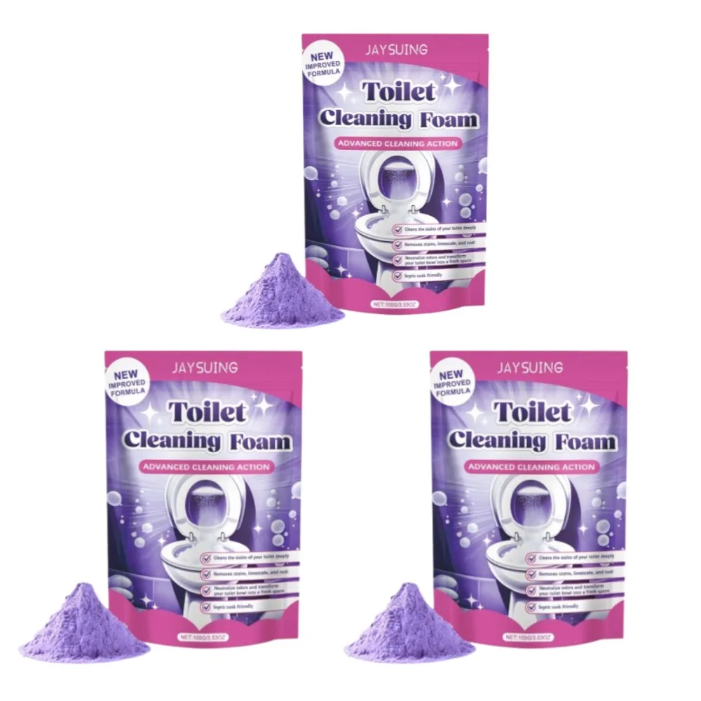 1/2/3PCS Toiletpot Cleaner Zelfactiverende Wonderen Poeder Schuim Diepe Ontkalken Vlek Remover Voor toiletpot Schoonmaakproducten