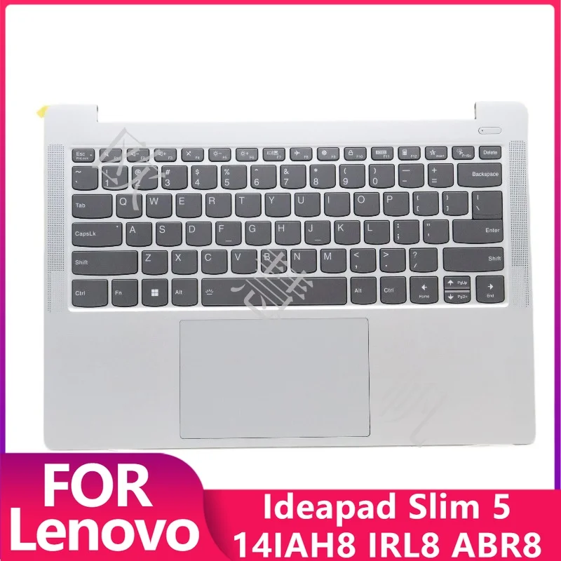M for Lenovo Ideapad Slim 5 14IAH8 IRL8 ABR8 83BF 82XD 82XE Laptop Palmrest Upper Case US Keyboard Backlight Touchpad 5CB1L10834