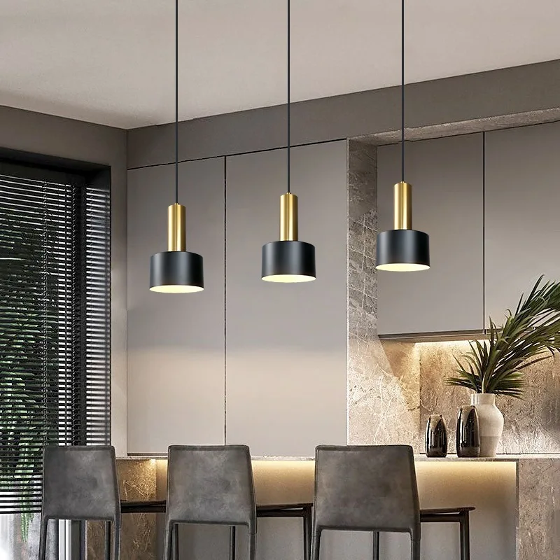 

Скандинавский постмодернистский подвесной светильник с одной головкой, простой и роскошный для гостиной, столовой, бара, спальни, индивидуальный домашний декор