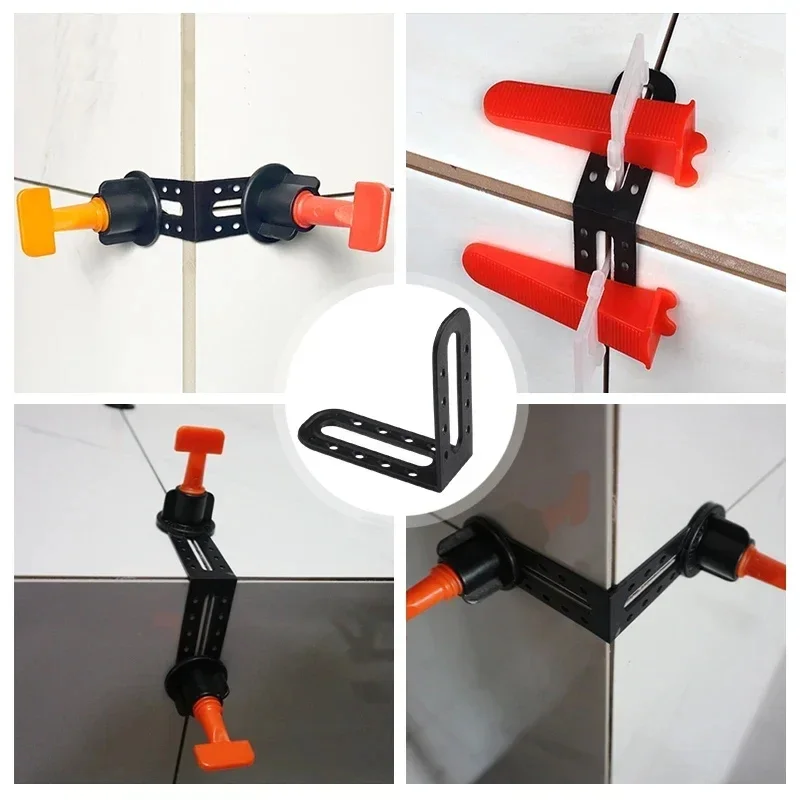 25Pcs / 100Pcs Ceramic Square Angle Tool for Tiles Leveling and Positioning Right Angle Fixing Tool