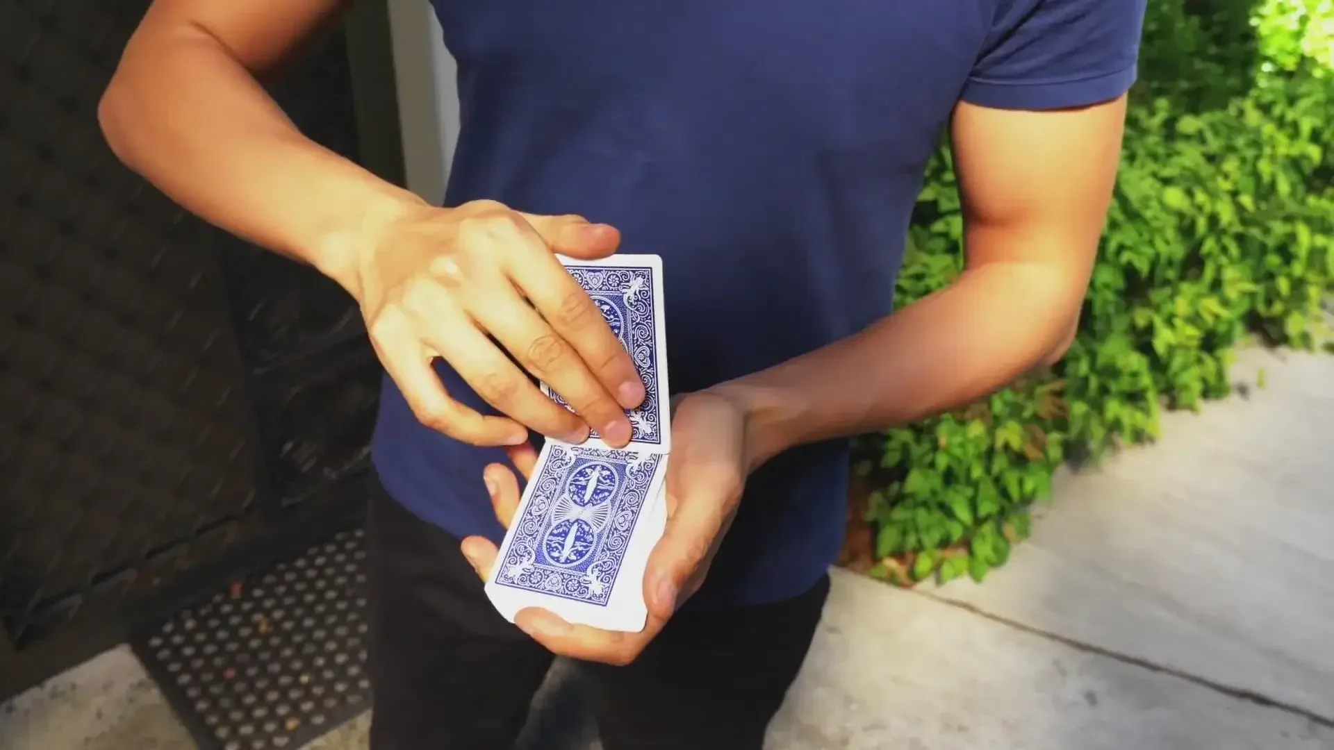 كروموسوم بطاقة تغيير اللون التدريجي خدعة سحرية ماجيا ماجي ستريت السحرة المهنية الدعائم عن قرب أوهام الحيل