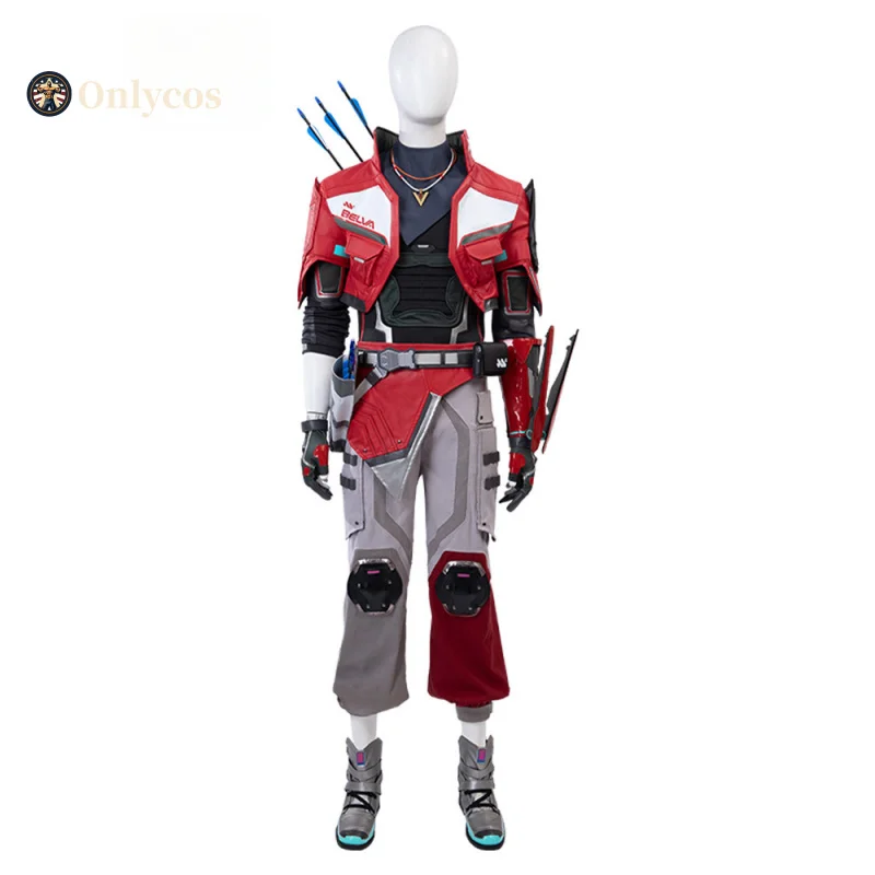 Disfraz de gorrión Apex legends, disfraz de Halloween para hombre, uniforme de fantasía, abrigo, accesorios, zapatos, conjunto de red Onlycos