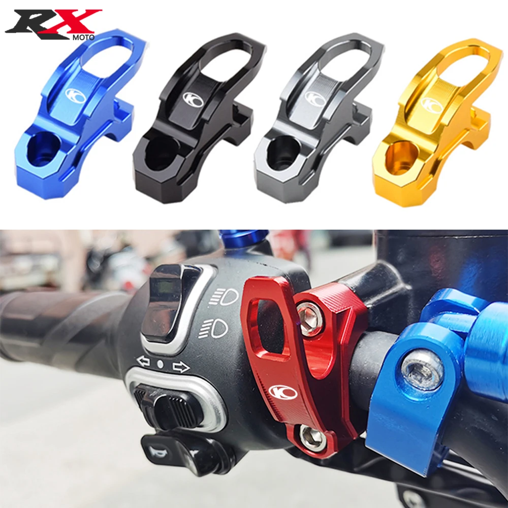 

For KYMCO KRV180 KRV 180 New Design Motorcycle Accessoreis CNC Aluminum Alloy 22mm Helmet Hook Luggage Bag Hook Holder Hanger