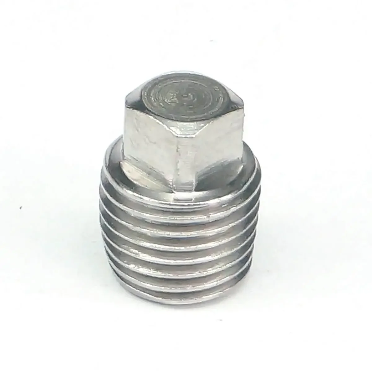 3000 Psi 1/4 "Npt 304 Rvs Hex Hoofd Plug End Cap Water Gas Olie