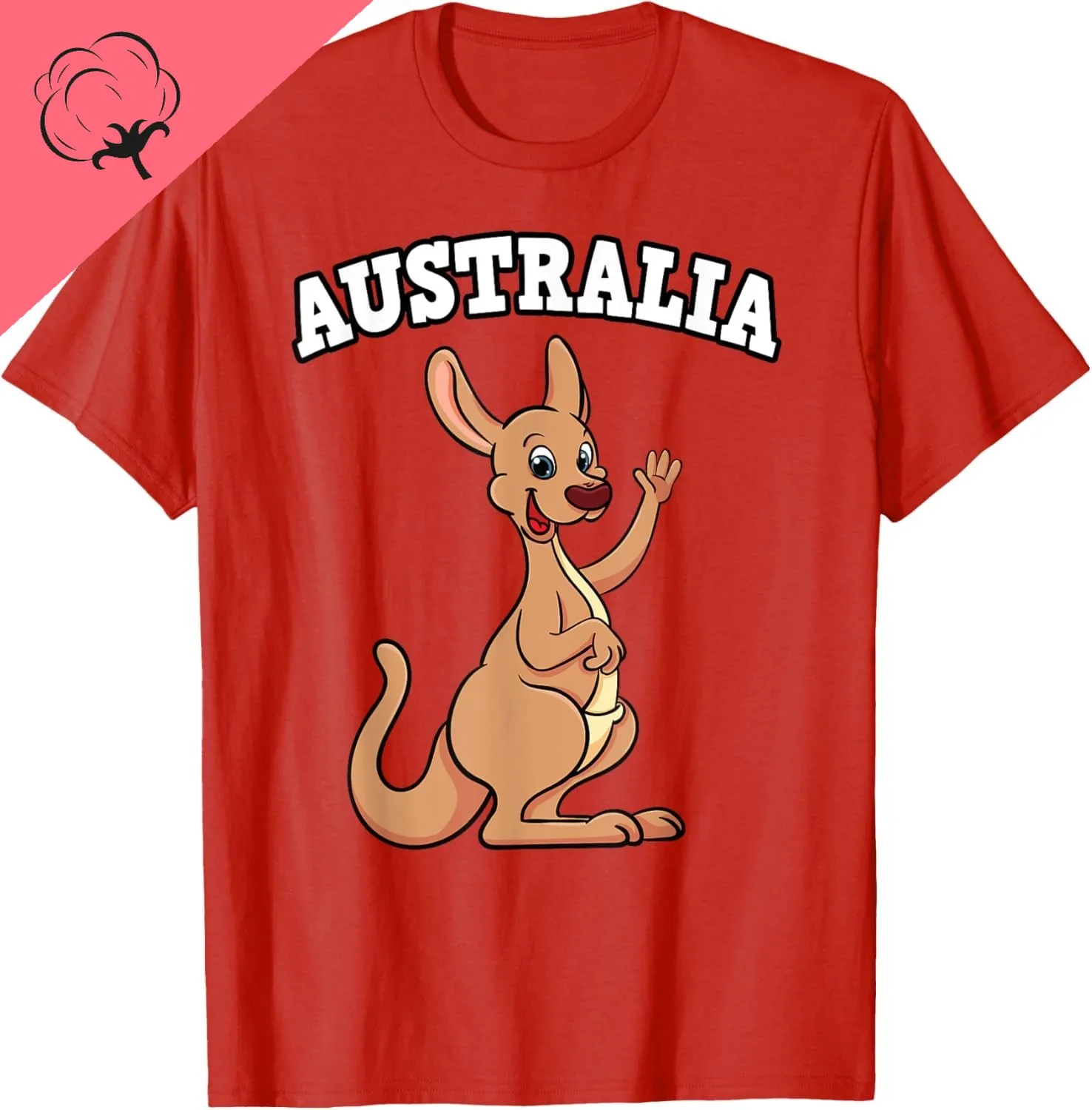 Австралия кенгуру Tie Me Kangaroo Down Спортивная сувенирная футболка Kawayi Пара Y2k Винтажная футболка Camisas Streetwear