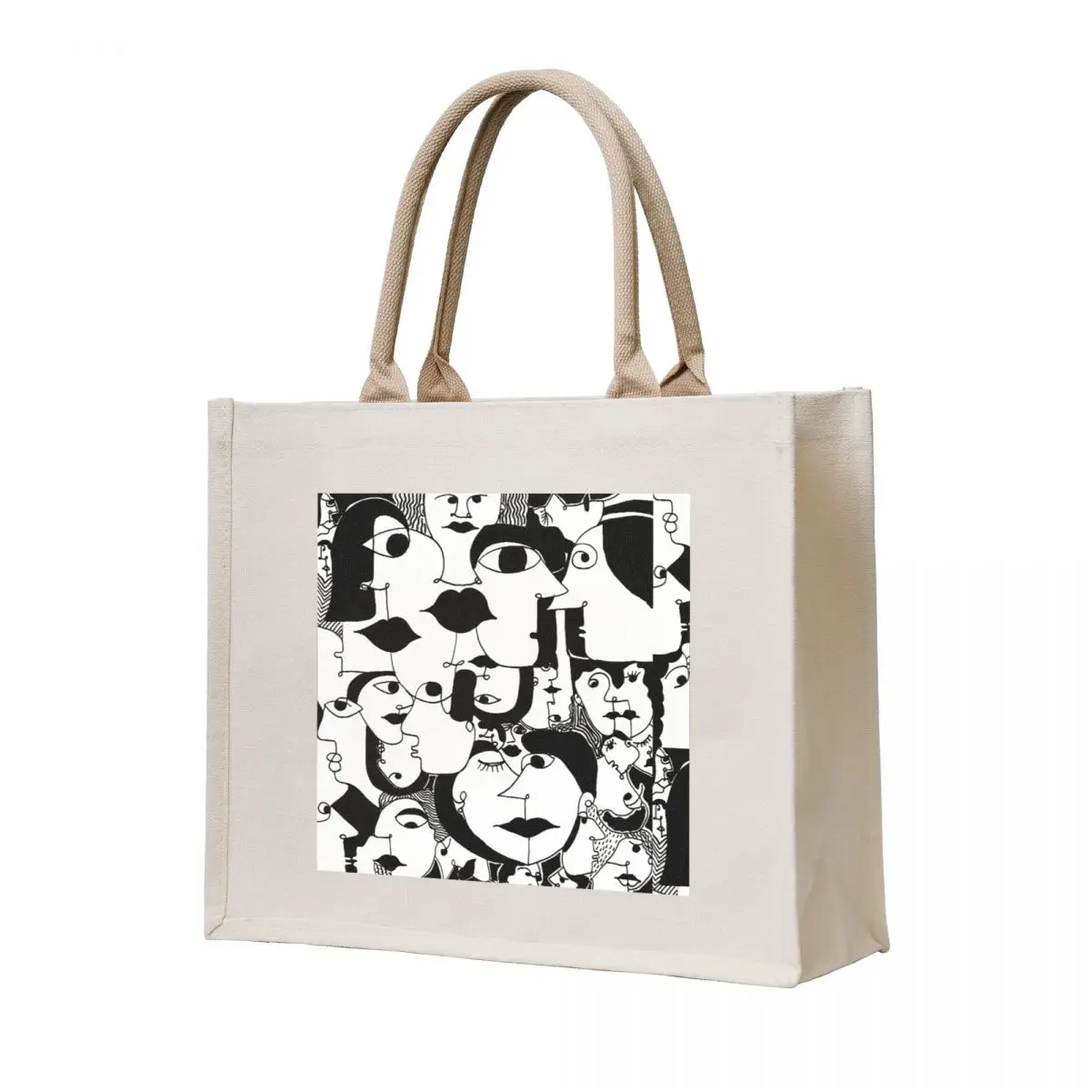 

We're All Connected Tote Bag bag luxury women university shopper bag ecological bags custom canvas
