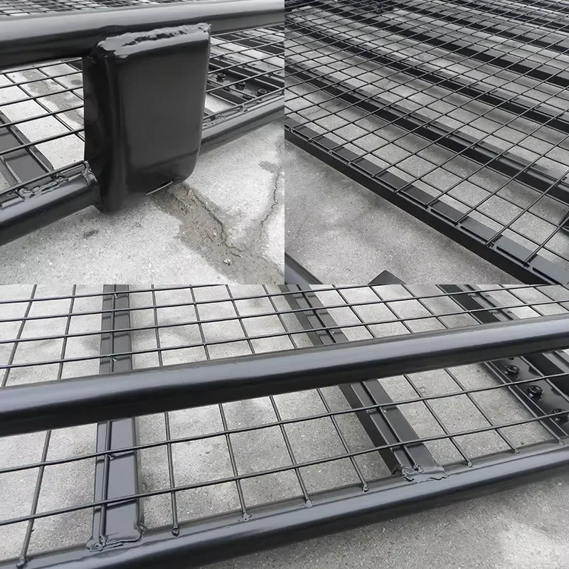 Heavy Off Road SUV and Pick up Trucks 200 kg Cargo Carrier Aluminum Basket Roof Rack