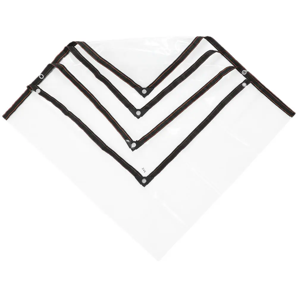 

Прозрачная утолщенная пластиковая пленка для теплиц 2x3м, устойчивая к старению, водонепроницаемая, пыленепроницаемая, прозрачный тент для сада, патио, навеса для автомобиля