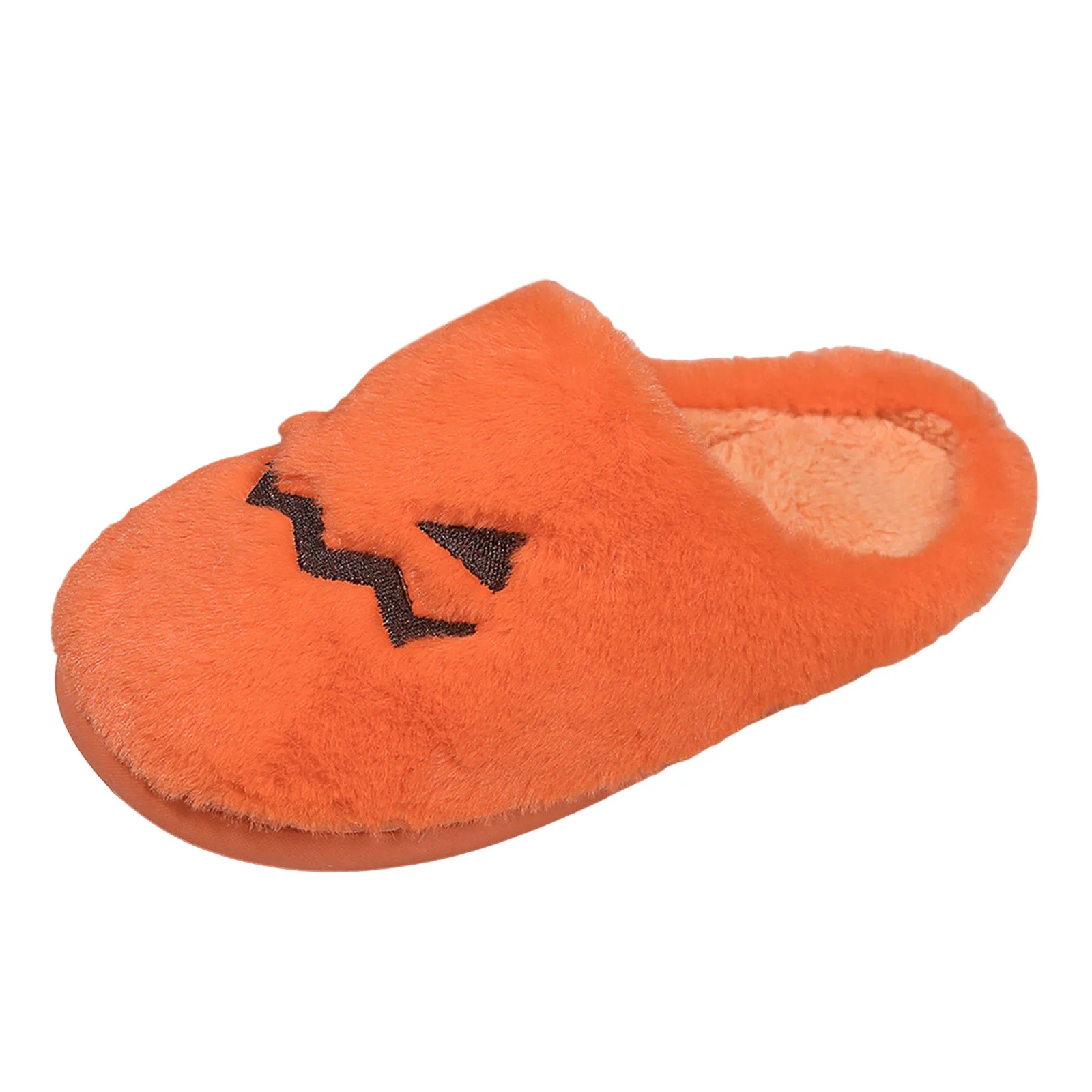 Prezenty na Halloween śliczne Halloweenowe kapcie z dyni Ciepłe zimowe kapcie bawełniane Ghost Slipper Shoes Antypoślizgowe miękkie pluszowe kapcie