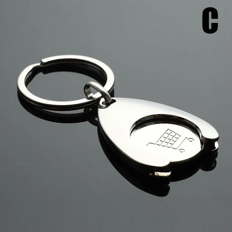 

Personalized Keychain Custom Lettering Shopping Cart Pluggable Design High Quality Key Chain for Car Key Ring Holders Wholesale