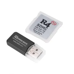 2024 R4 SDHC Adapter Secure Digital Memory Card Burning Card Game Card Flashcard Durable Material Compact And Portable Flashcard