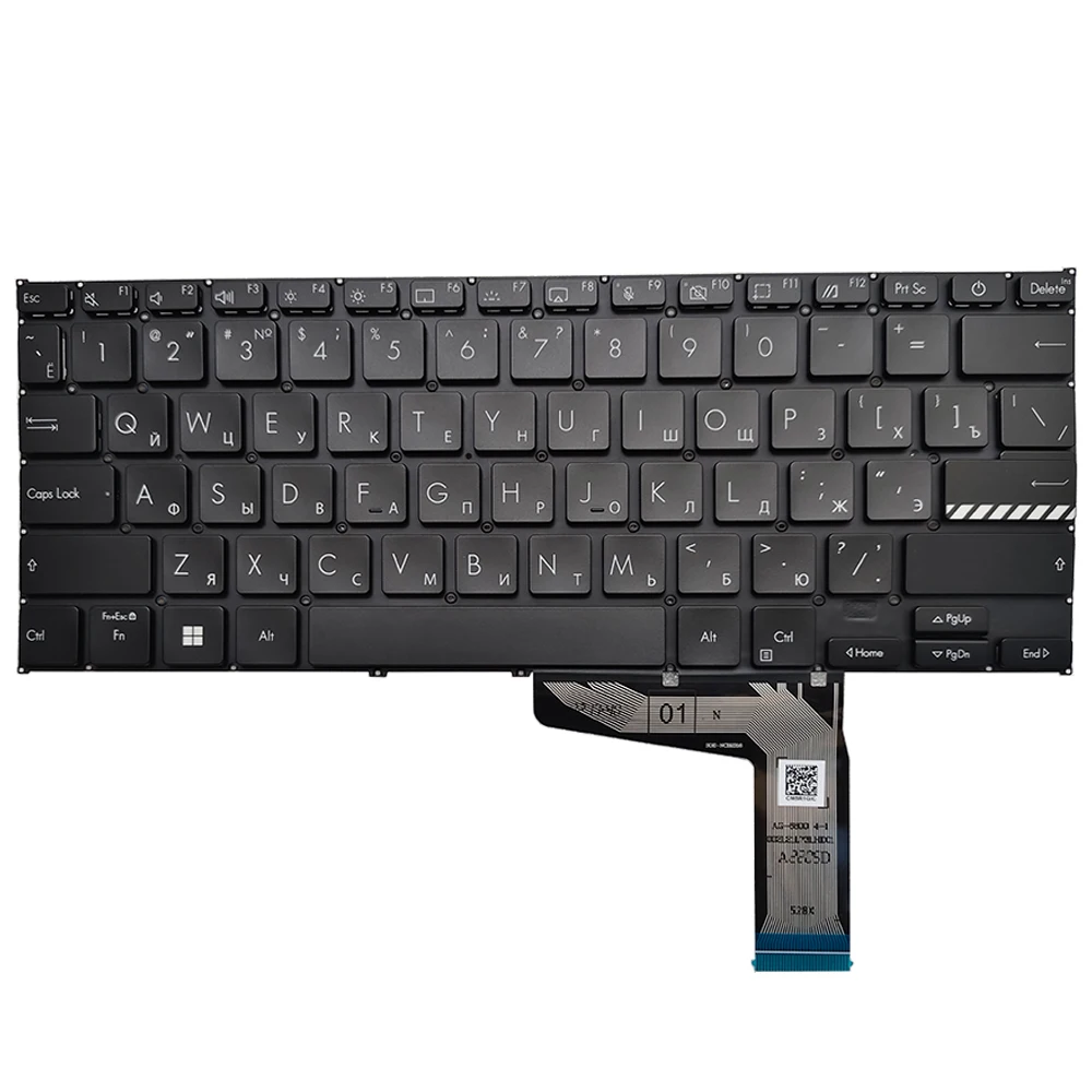 New For ASUS ADOL14Z X1402 X1403Z M1402 M1403 D1402 F1402 US / Russian Keyboard Backlit