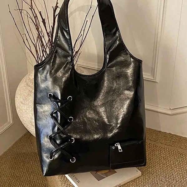 

2025 Autumn Winter Spacious Tote Bag, Commuter Shoulder Purse for Women, Versatile Top Handle Crossbody, Minimalist Day