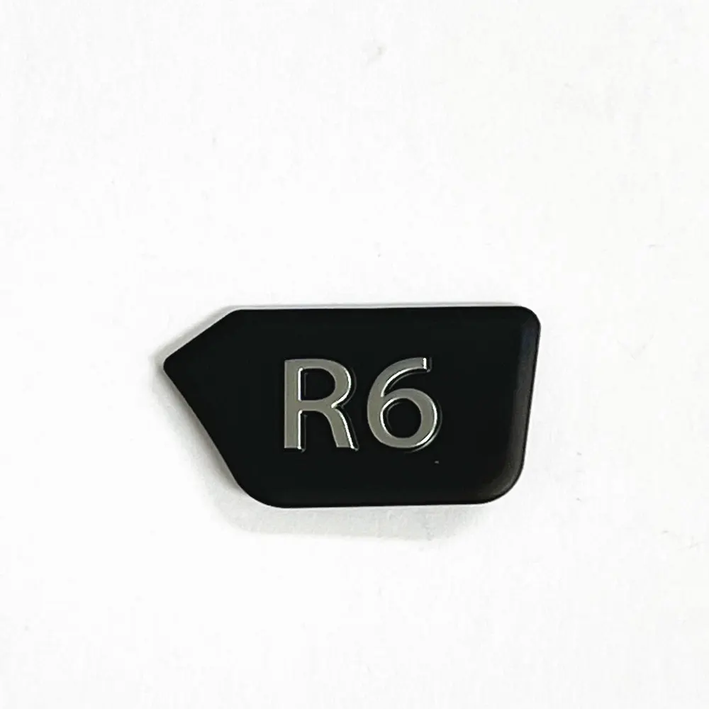 New original Body emblem Logo name plate Repair part For Canon EOS R6 camera