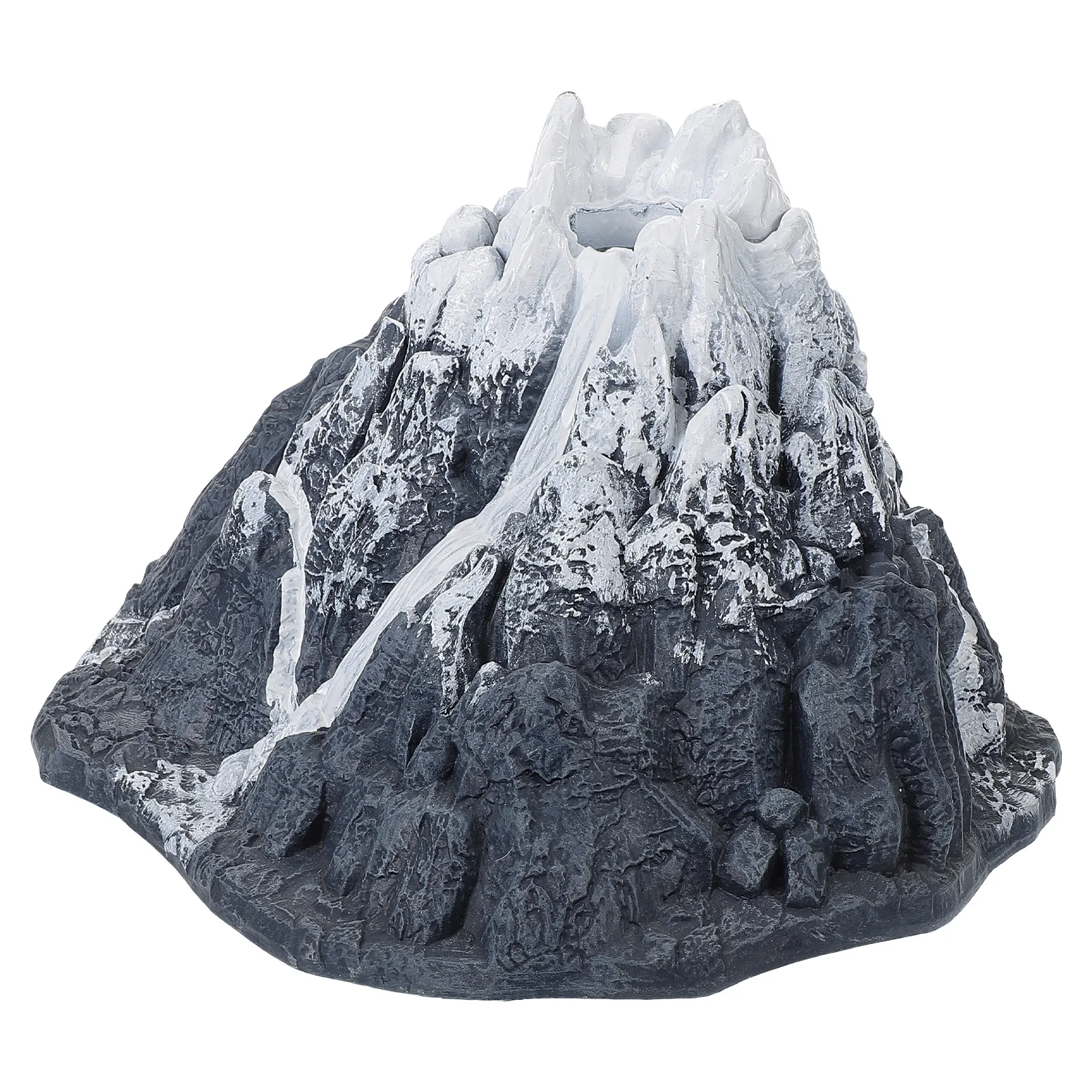 

Fish Tank Landscaping Prop Simulated Snow Mountain Aquarium Ornament Decorative Craft Durable Safe Long Lasting Realistic Mini