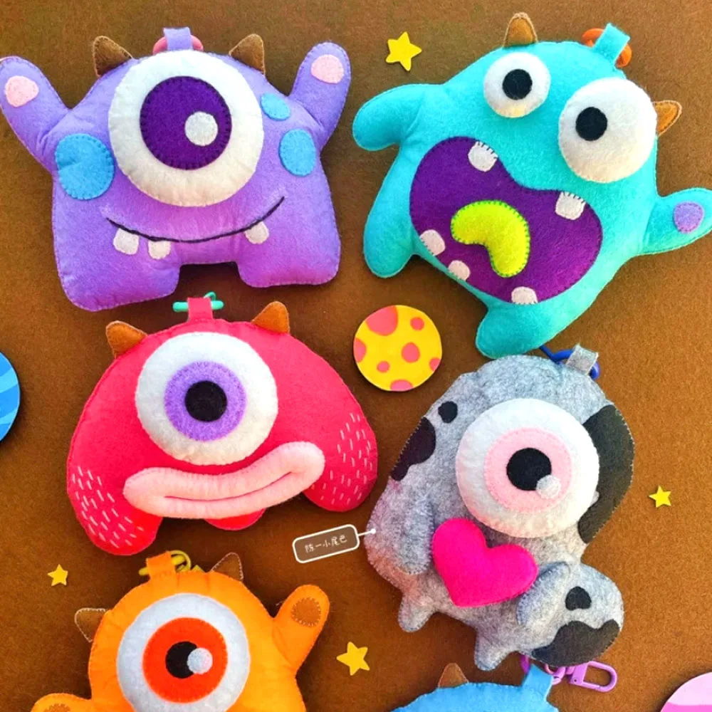 High Density Felt Fabric DIY Handwork Craft Party Decor Sewing Doll Bag Brooch Handmade Needlework Material Christmas Felt Suppl