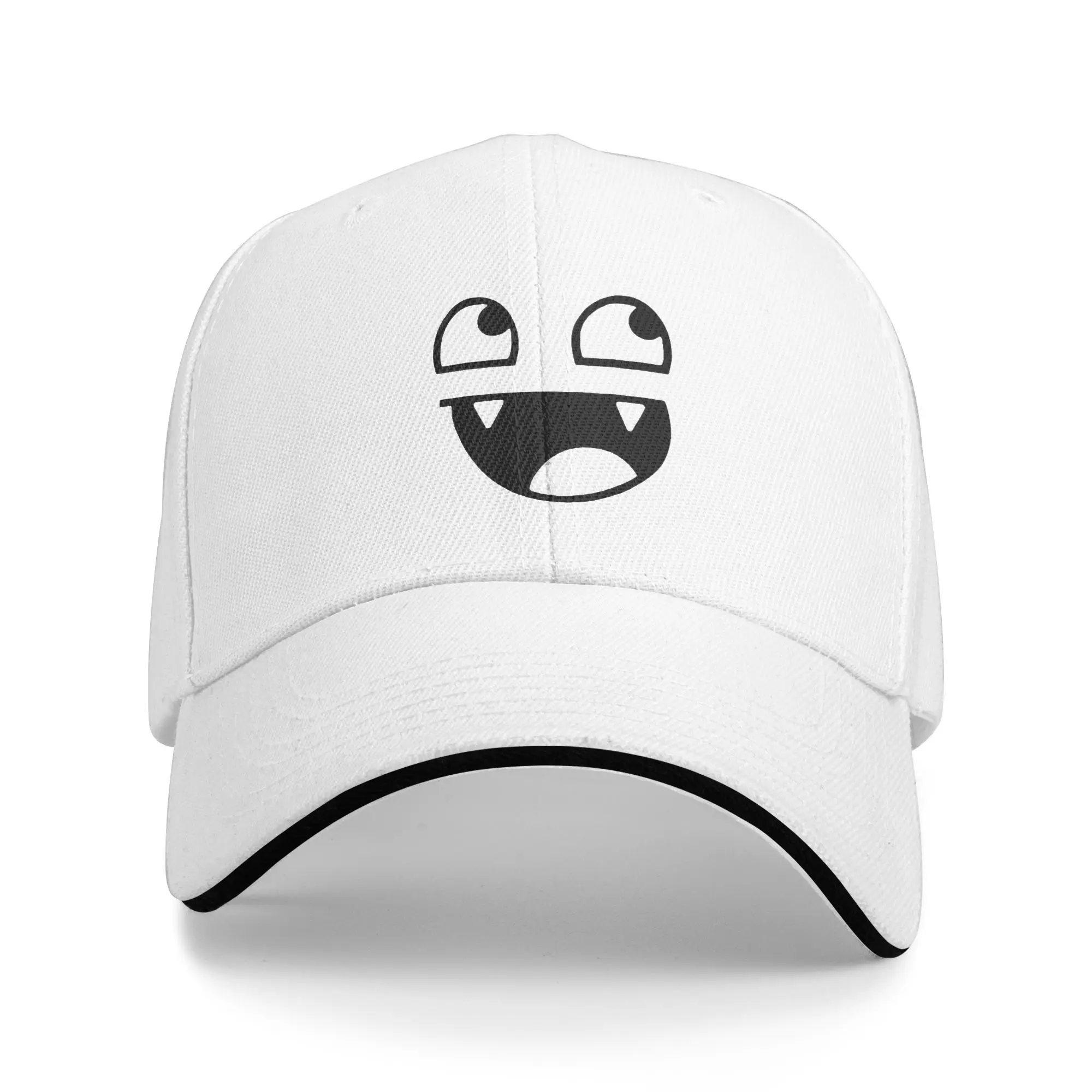 Casquette de baseball rétro Y2K Vampire Emo Epic Face Meme, drôle et respirante, pour hommes et femmes, protection solaire, pour le sport et l'entraînement