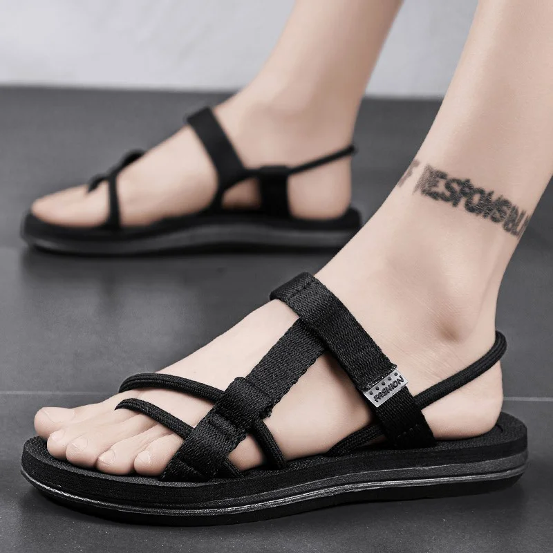 Men Black Sandals Summer Couple Shoes Best Sellers In 2023 Products Manual Shoes for Men Designer Woman Comfortable Beach Shoes