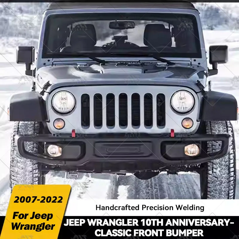 حار بيع 2025 4x4 على الطرق الوعرة الملحقات الخارجية طقم هيكل السيارة المصد الأمامي الخلفي لملحقات جيب رانجلر JK #2