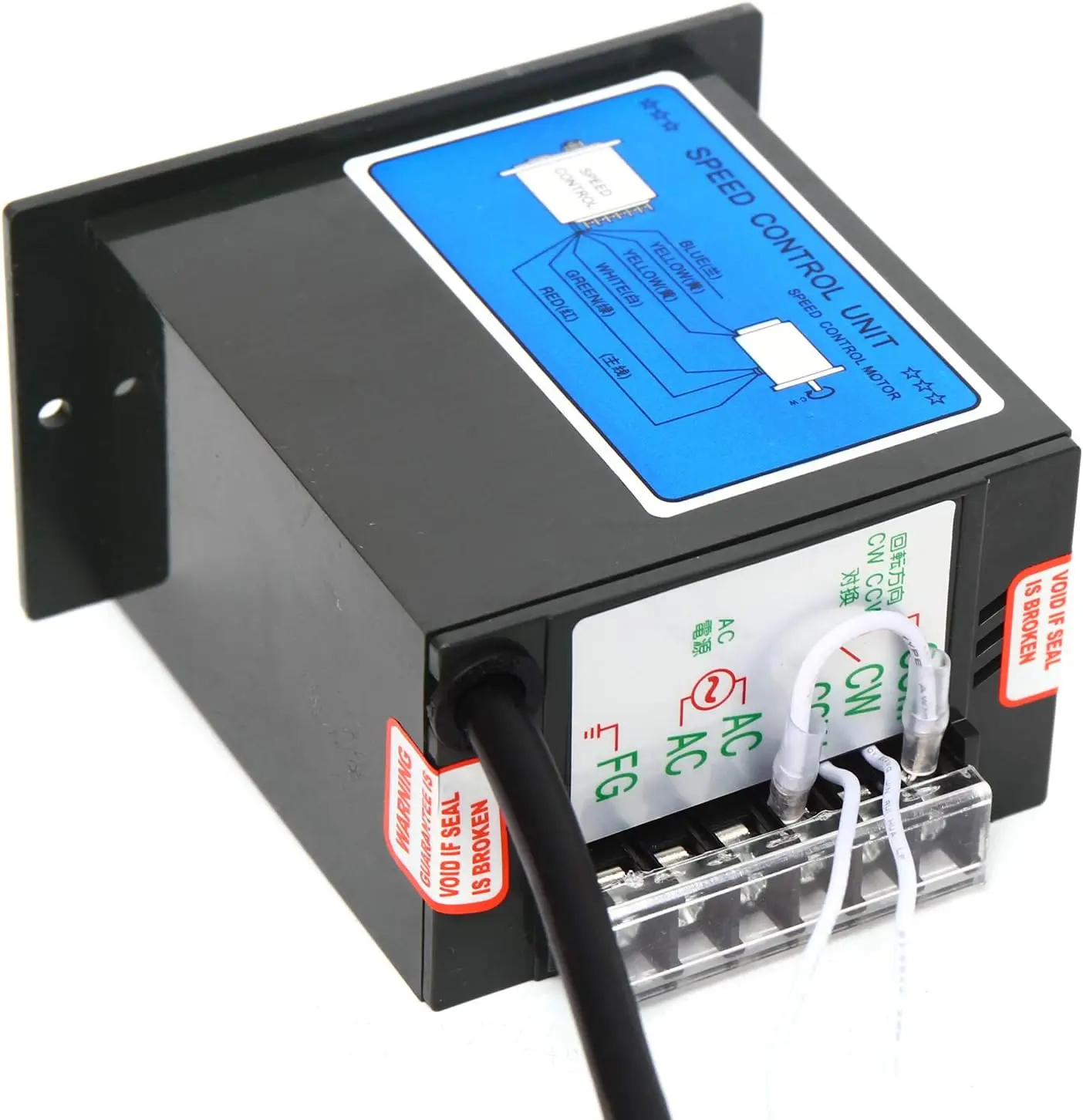 Gear Motor Electric  Speed Controller Asynchronous  AC 220V/110V, 90W with Regulator Single Phase 1:100 13.5RPM