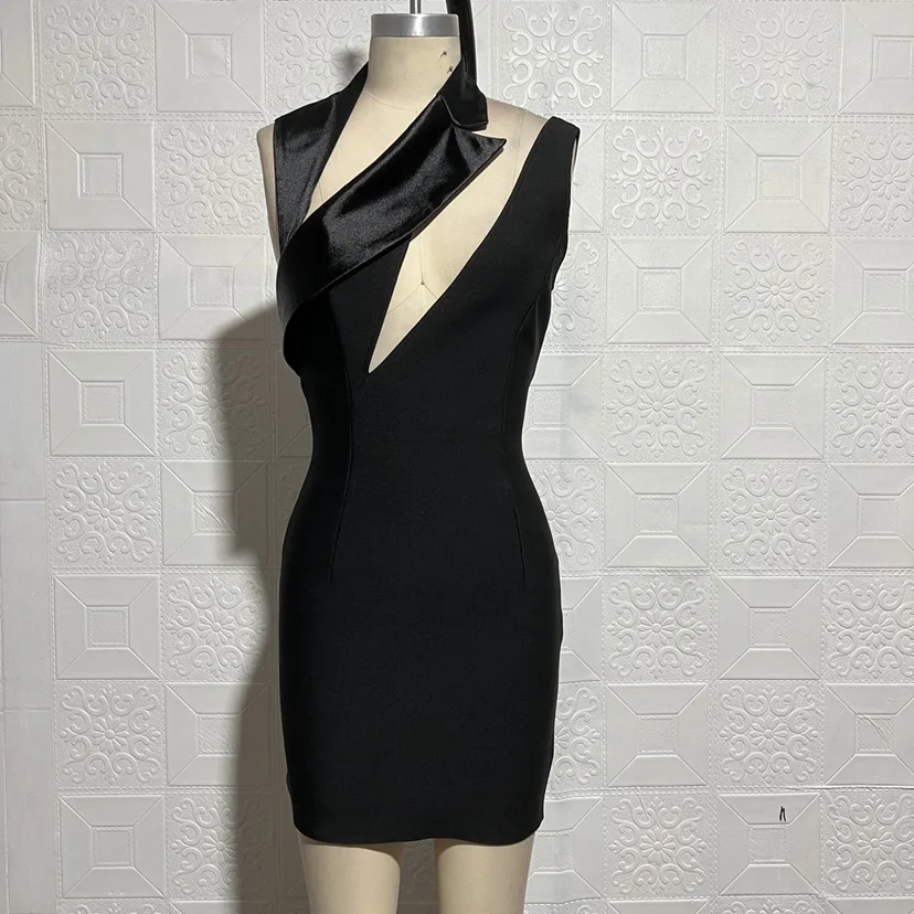 

Women Night Club Sexy Dresses Hollow Out Bandage Mini Dresses Women Summer Elegant Casual Dress