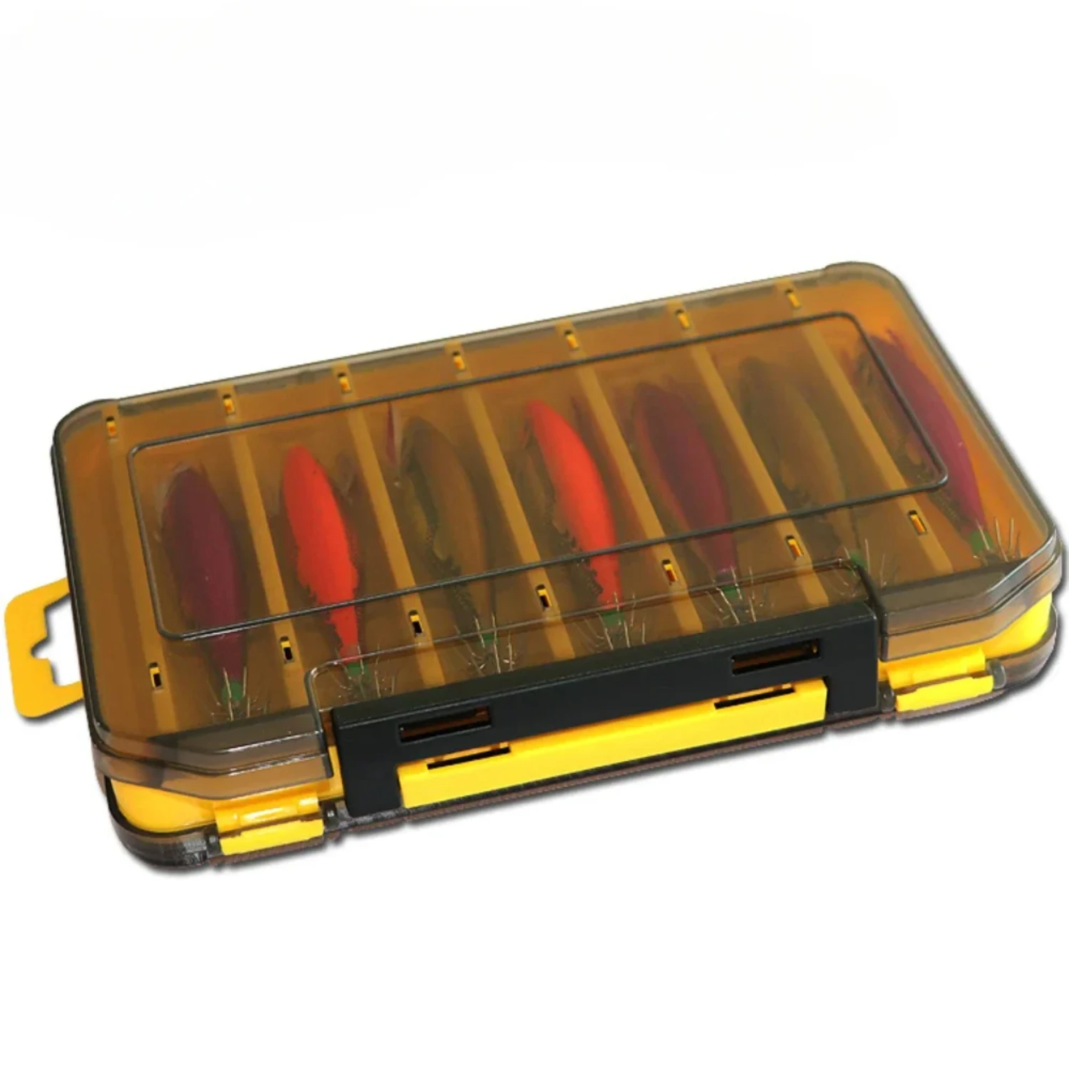 Compartments Fishing Tackle Boxes Bait Lure Hook Accessories  Box High Strength Fishing Boxes  Case Container Bags