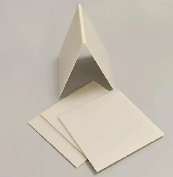 

High Thermal Conductivity Aluminum Nitride Ceramic Sheet AIN Substrate Insulation Plate Industrial Tool Parts