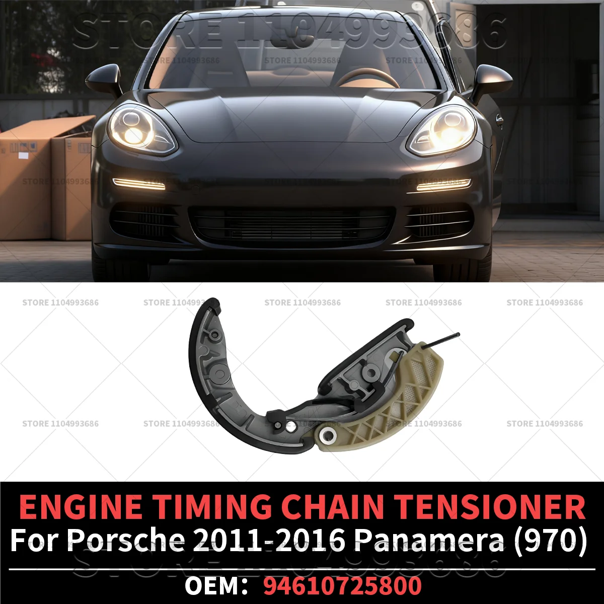 لبورشه 2011 2012 2013 2014 2015 2016 باناميرا 4 الطبعة (970) محرك توقيت سلسلة الموتر OEM 94610725800