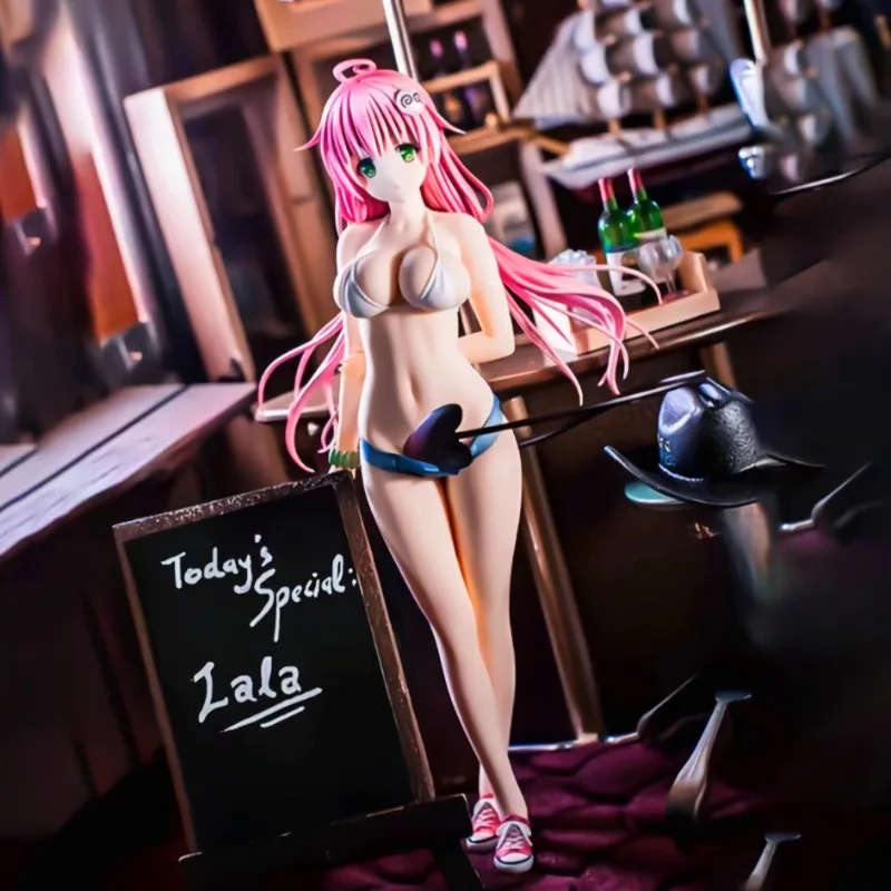 

Купальник To Love-Ru, аниме-фигурка Lala-бикини, статуя Bishoujo, декор корпуса для настольного ПК для коллекционеров отаку, подарок 2025