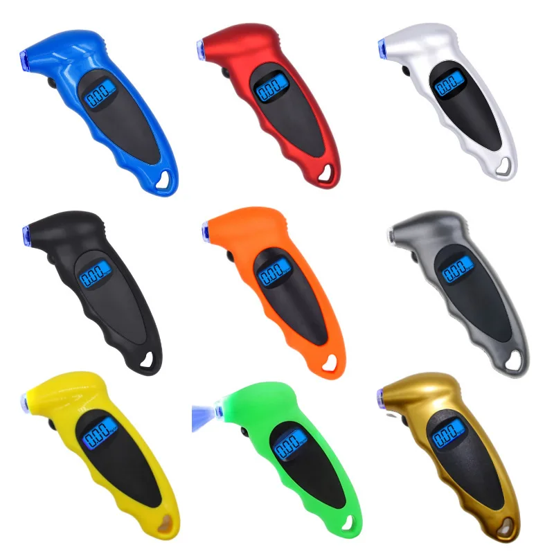 New Tire Pressure Gauge Backlight High-precision Digital Tire Pressure Monitoring Car Tyre Air Pressure Gauge Meter LCD Display